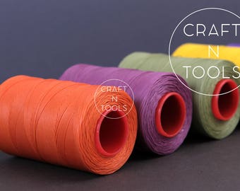 Thread for Leather Craft RITZA 25 1.2mm in 20 Colours/waxed Tiger  Thread/ritza 25 Thread/waxed Polyester/saddlers Thread 