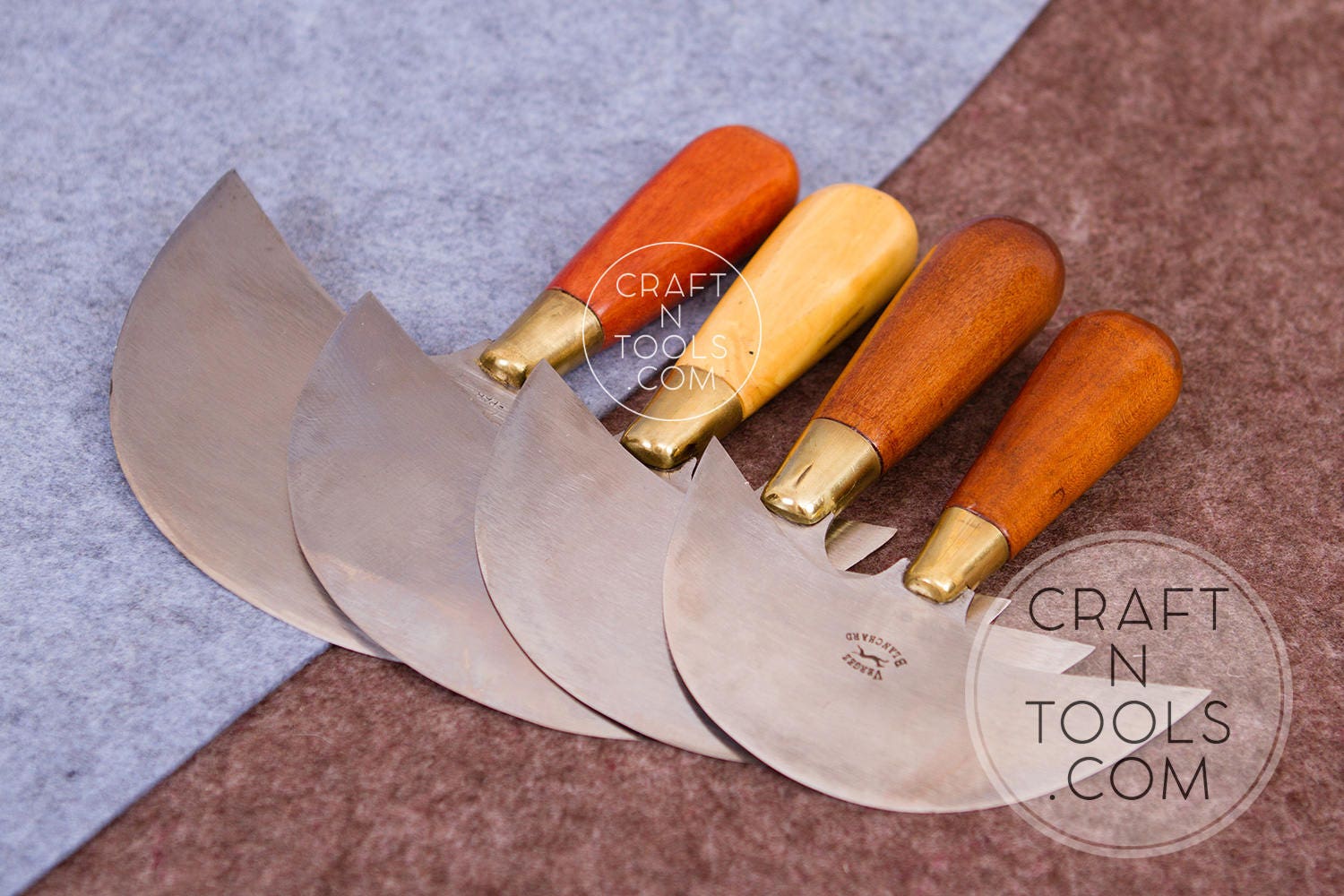 Head Round Knife Vergez Blanchard in 4 Sizes/leather Cutting Tool/saddlers  Knife/leather Craft Tool/paring Knife/skiving Knife 