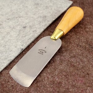Oblique Skiving / Paring Knife by Vergez Blanchard / Leather Cutting Tool / Edge Skiving Tool / Skiving Knife / Leather Paring Knife image 4