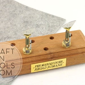 S Series Filleteuse Tip without Edge Guide by REGAD / Solder Tip / Edge Burnisher / Leather Creasing / Soldering Iron / Edge Polisher