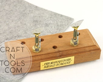 S Series Filleteuse Tip without Edge Guide by REGAD / Solder Tip / Edge Burnisher / Leather Creasing / Soldering Iron / Edge Polisher