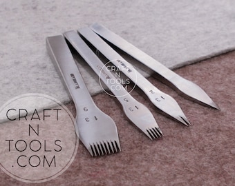 Pricking Irons Size#13 (2.07mm) by Vergez Blanchard / Stitching Punch / Saddlers Chisel / Leather Chisel  /  Leather Punch Tool