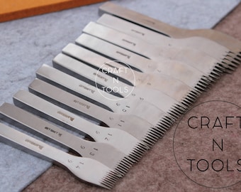 Pricking Irons Size#10 (2.70mm) by Vergez Blanchard / Leather Craft Chisel / Sewing Punch / Stitching Chisel / Leather Punch Tool