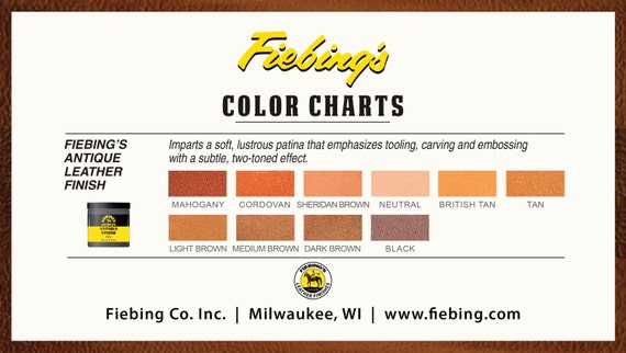 Fiebings Dark Brown Leather Dye - 118ml