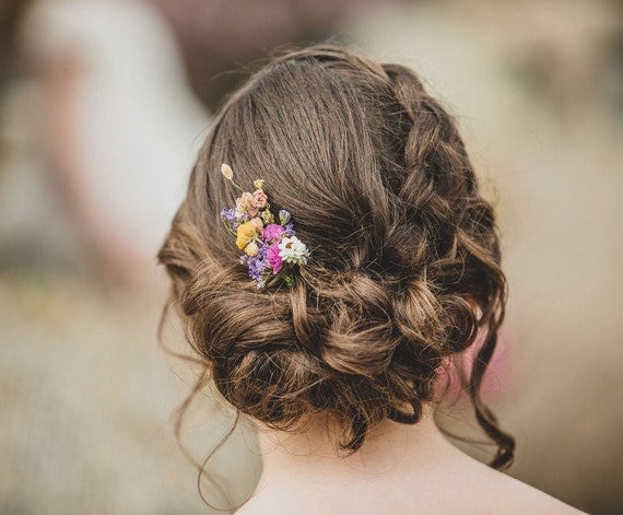 Flowers made best sale of hair