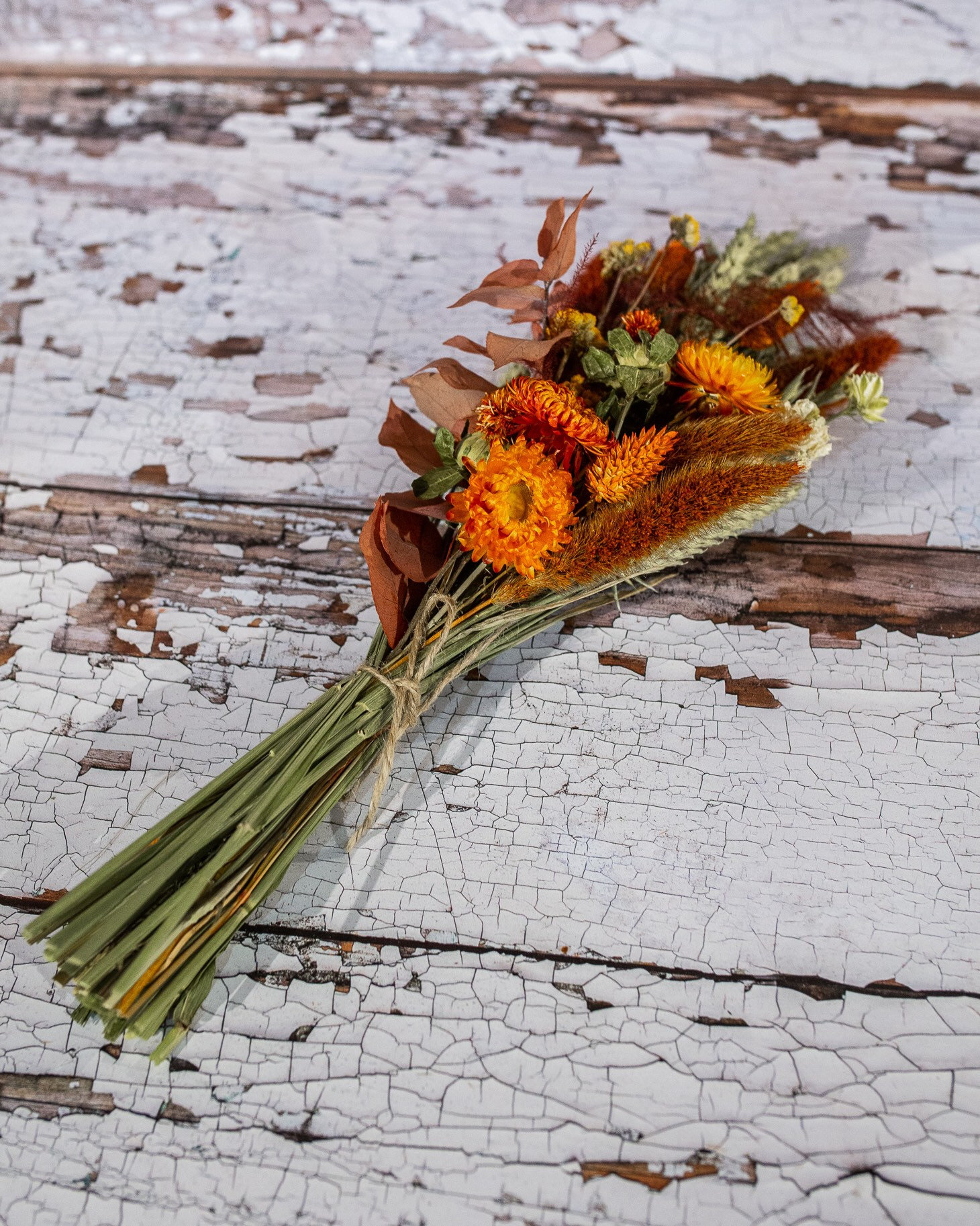 Autumn Dried Flowers. Grab and Go Bouquet. A Bunch of Dried - Etsy