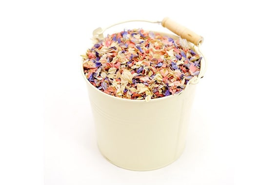 Natural Confetti Packets Tray Set Biodegradable Wedding Confetti Dried  Flower Petals 20 Guests Eco Wedding Classic Petals