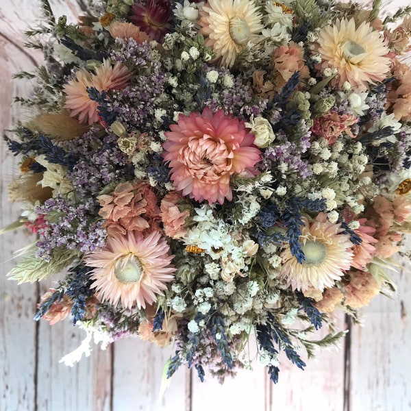 Dried Flower Bouquet Etsy UK