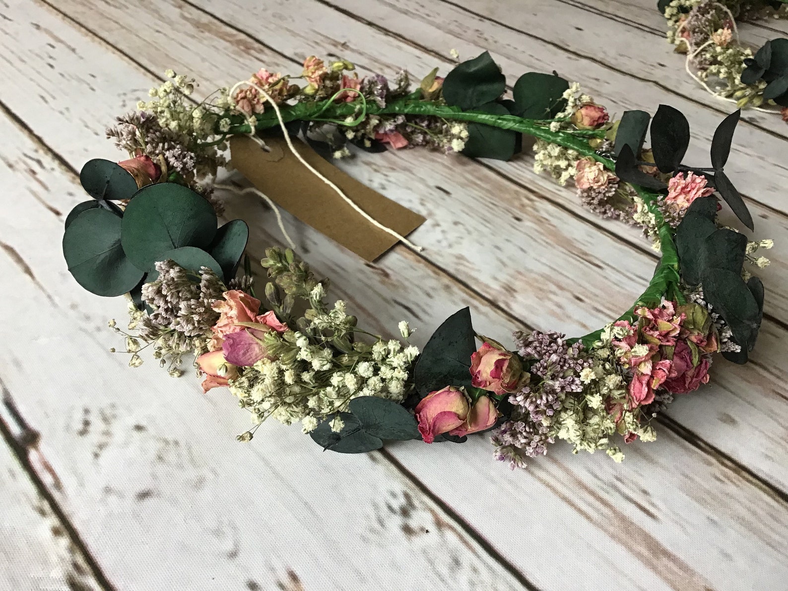 Beautiful Bespoke Handmade Floral Crown. Flower Garland Etsy