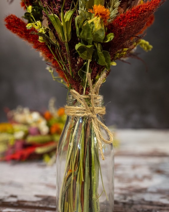 1x Natural Dried Flower Bouquet Home Party Wedding Decor Decor 2020 Floral 
