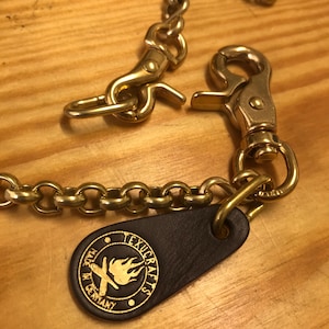 Rolo Safety Wallet Chain Karabiner