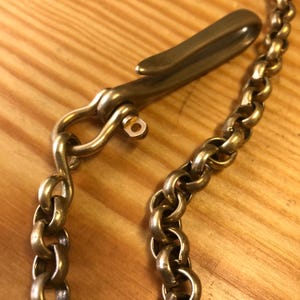 Rolo Safety Wallet Chain Fish Hook