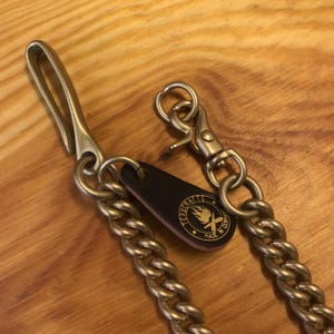 Heavy Panzer Safety Wallet Chain Fish Hook