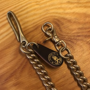 Heavy Panzer Safety Wallet Chain Fish Hook