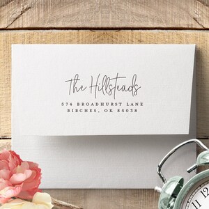 Custom Self Inking Return Address Stamp or Wooden Stamp - The EASIEST Stamp - Perfect Impression, Order Today, Ships Tomorrow!