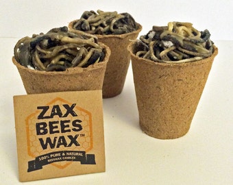 All Natural Beeswax Fire Starters | Zax Beeswax