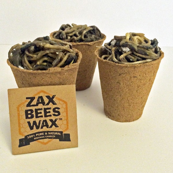 All Natural Beeswax Fire Starters | Zax Beeswax