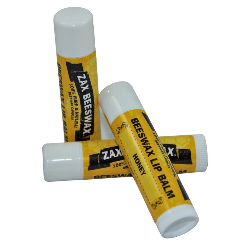 Natural & Organic Beeswax Lip Balm Various Flavors image 5