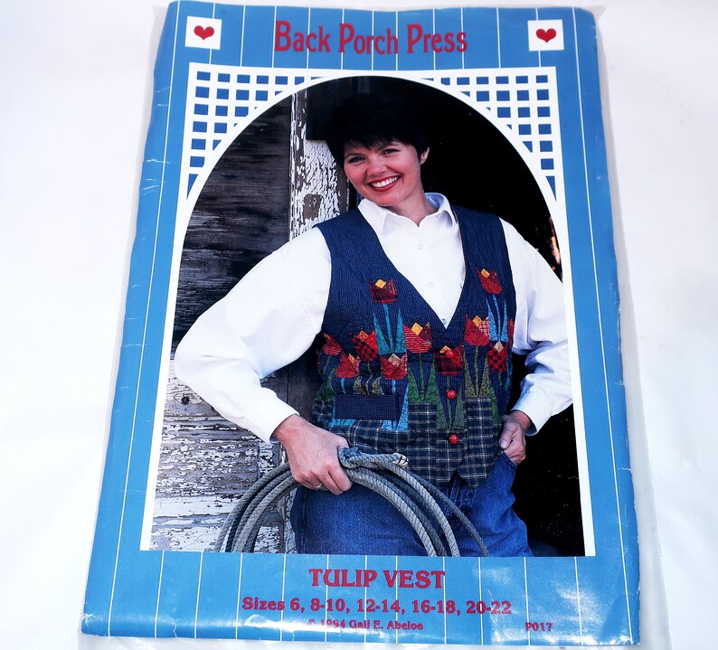 5 1982 GINGER DESIGNS For CHILDREN #101 Vest and Pants Fast and Easy Pattern Pull On Pants Size 2 4 6 Boy Girl DiY Sewing Gift 3