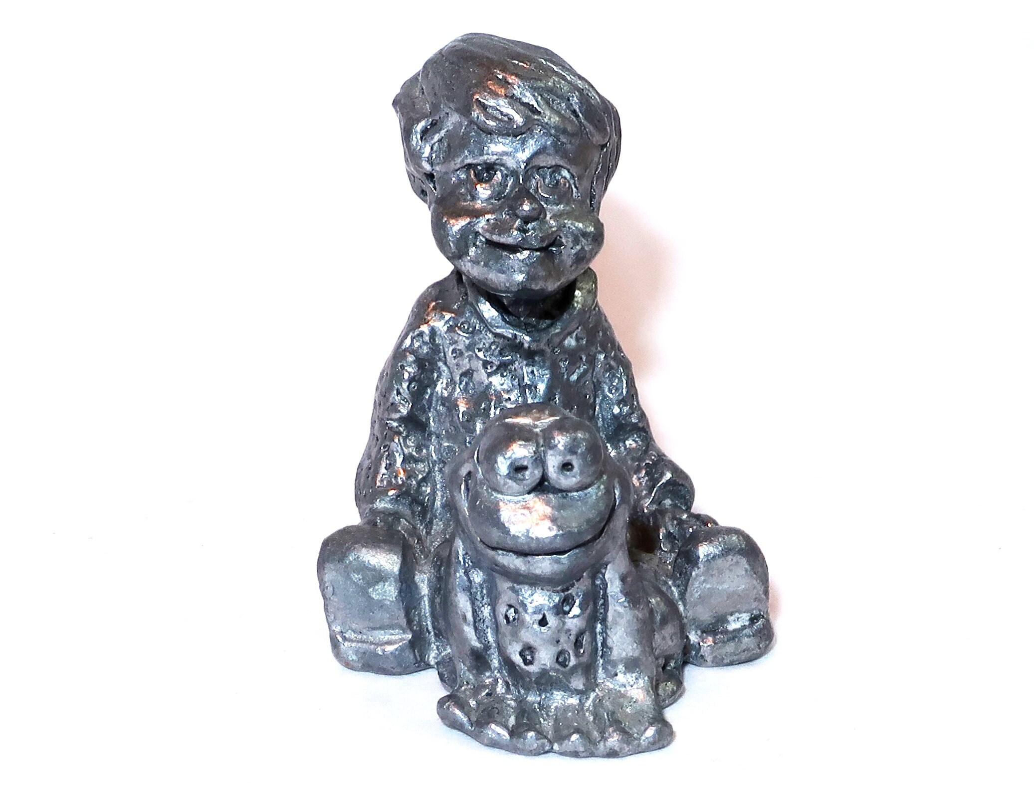 3 HALLMARK LITTLE GALLERY Pewter Miniature Vintage Girl | Etsy
