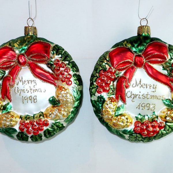 Wreath Ornaments Etsy