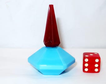 Cacharel Lou Lou 香水 青と赤の六角形デザイン Vintage瓶 Cacharel Lou Lou 香水 青と赤の六角形デザイン Vintage瓶 【公式通販】