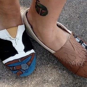 Custom Painted Canvas Shoes