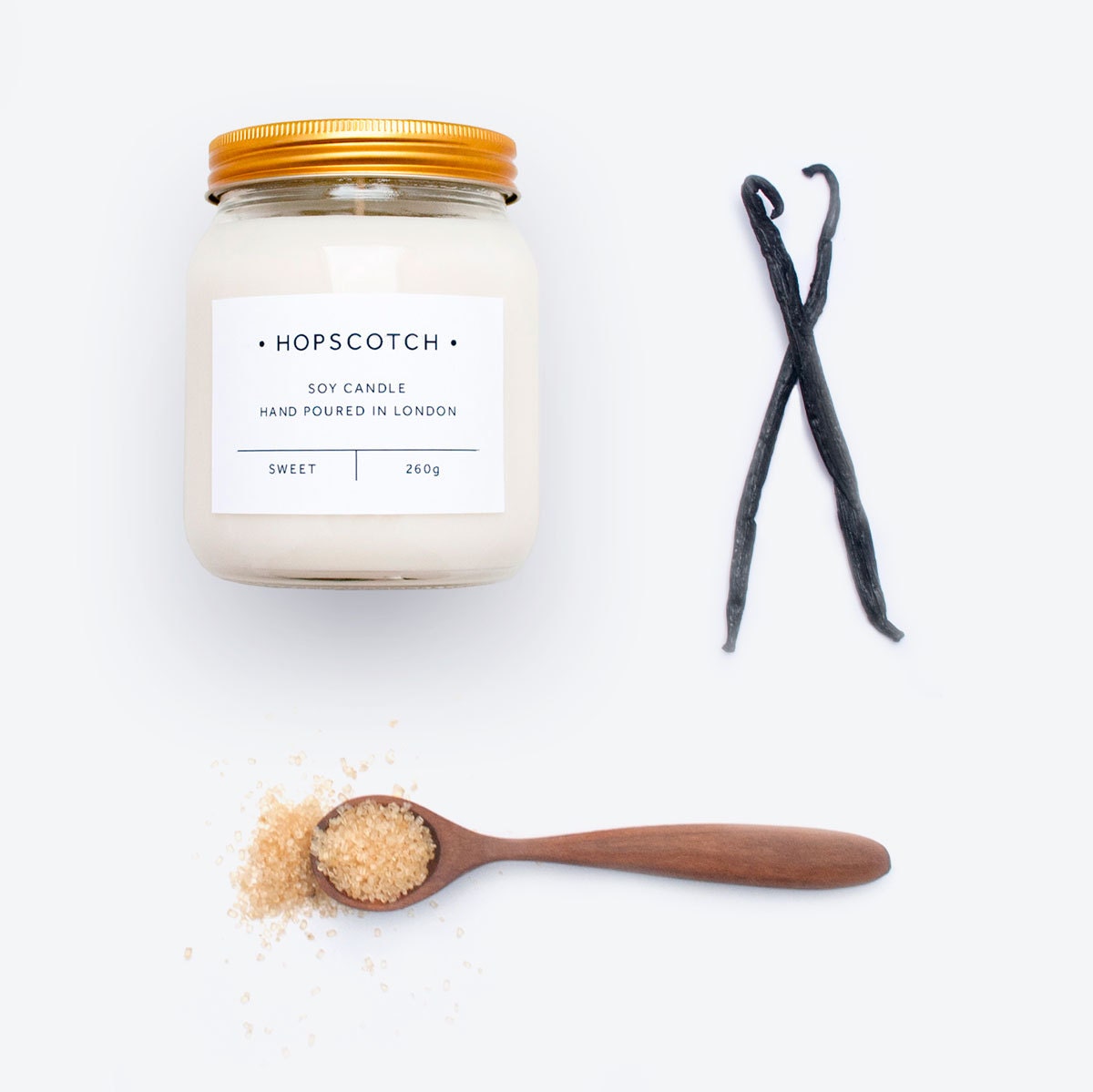 Bougie Parfumée à La Vanille Bougie Hopscotch de Soja Home Decor Cadeau Parfait Pour Elle, Cadeau Ma