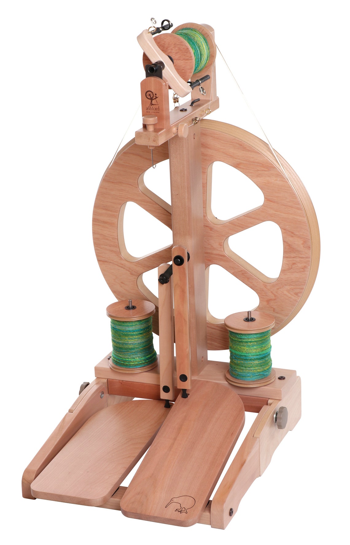 Ashford Kiwi 3 Spinning Wheel Natural or Lacquered Etsy