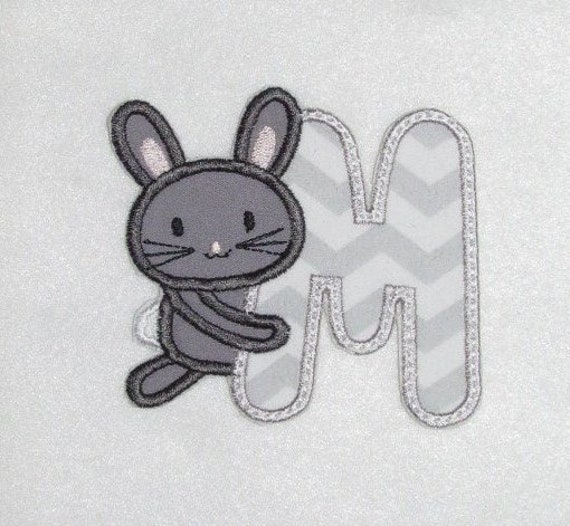 easter egg bunny iron on applique patch image embroidered embellishment