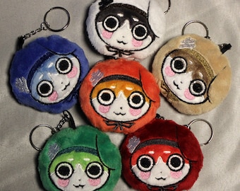 READY TO SHIP Normin Soft Plush Keychain (Choose One)