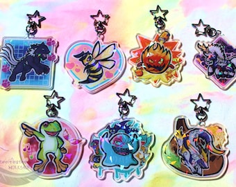 THE ARCADION Feral Souls Holographic Acrylic Charms (Choose One)