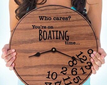Funny Boating Gifts - Gifts for Boat Lover - Gifts for Avid Boater - Who Love to Boat - Pontoon - Boating Time - 0108