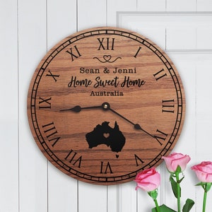Australia Housewarming Gift - New Home - State Map - Australia Decor - Down Under - Aussie - Home Sweet Home - Australia Home - 0045