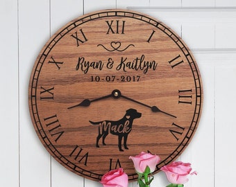 Labrador Retriever Family - Personalized Dog Gift - Family Dog Custom Names - Labrador Retriever Lovers - 0415