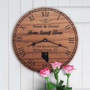Nevada Housewarming Gift - New Home - State Map - Living in Nevada - Home NV - Sagebrush State - Home Sweet Home - 0740