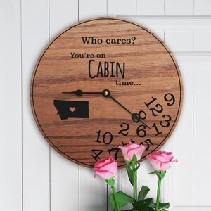 Montana Cabin Decor - New Home - State Map - Living in Montana - Home MT - Big Sky Country - Home Sweet Home - Street Address - 0132