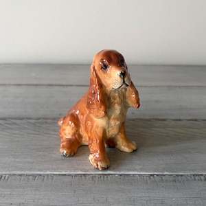 Japan Cocker Spaniel Dog Figurine - Etsy