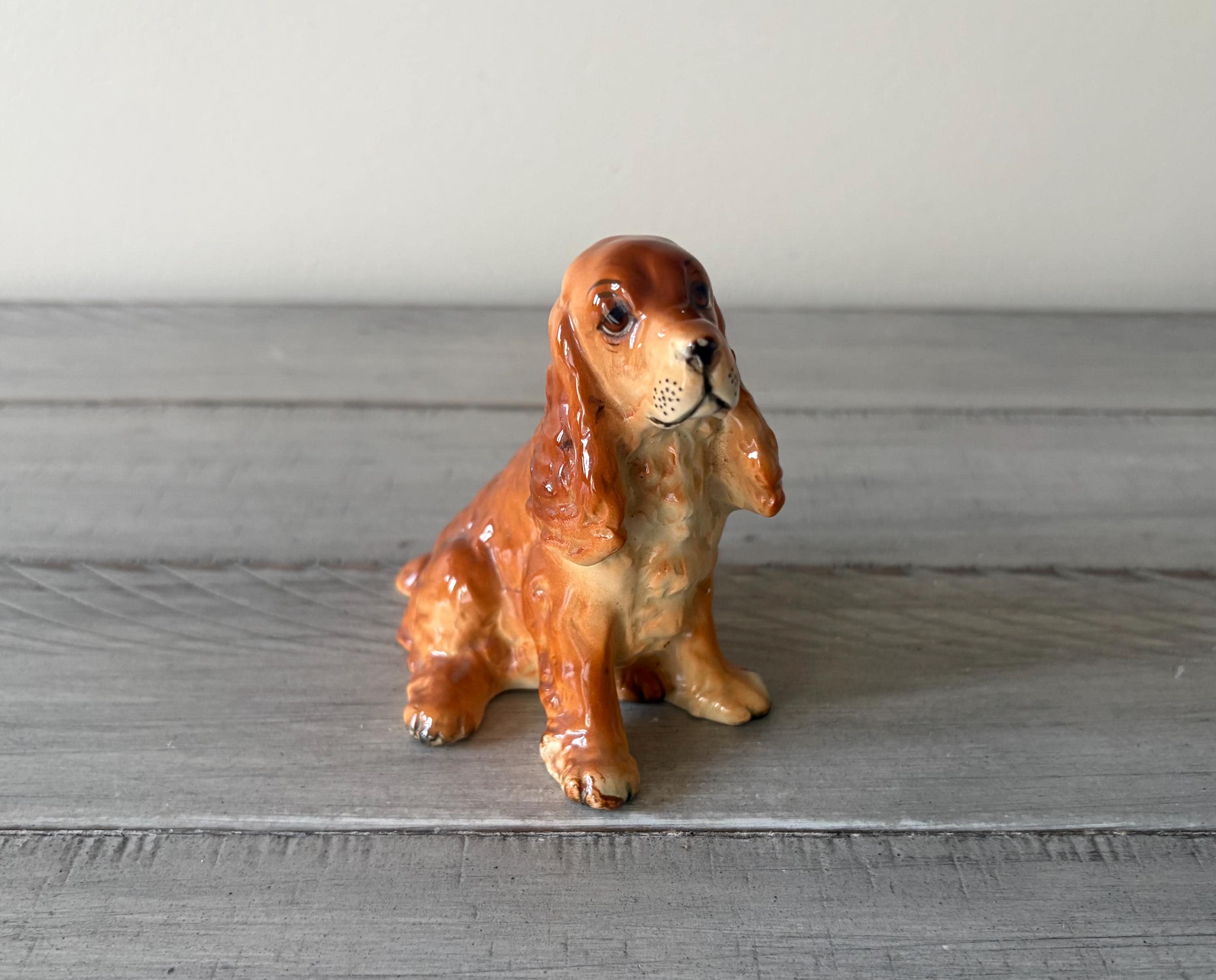 Japan Cocker Spaniel Dog Figurine - Etsy