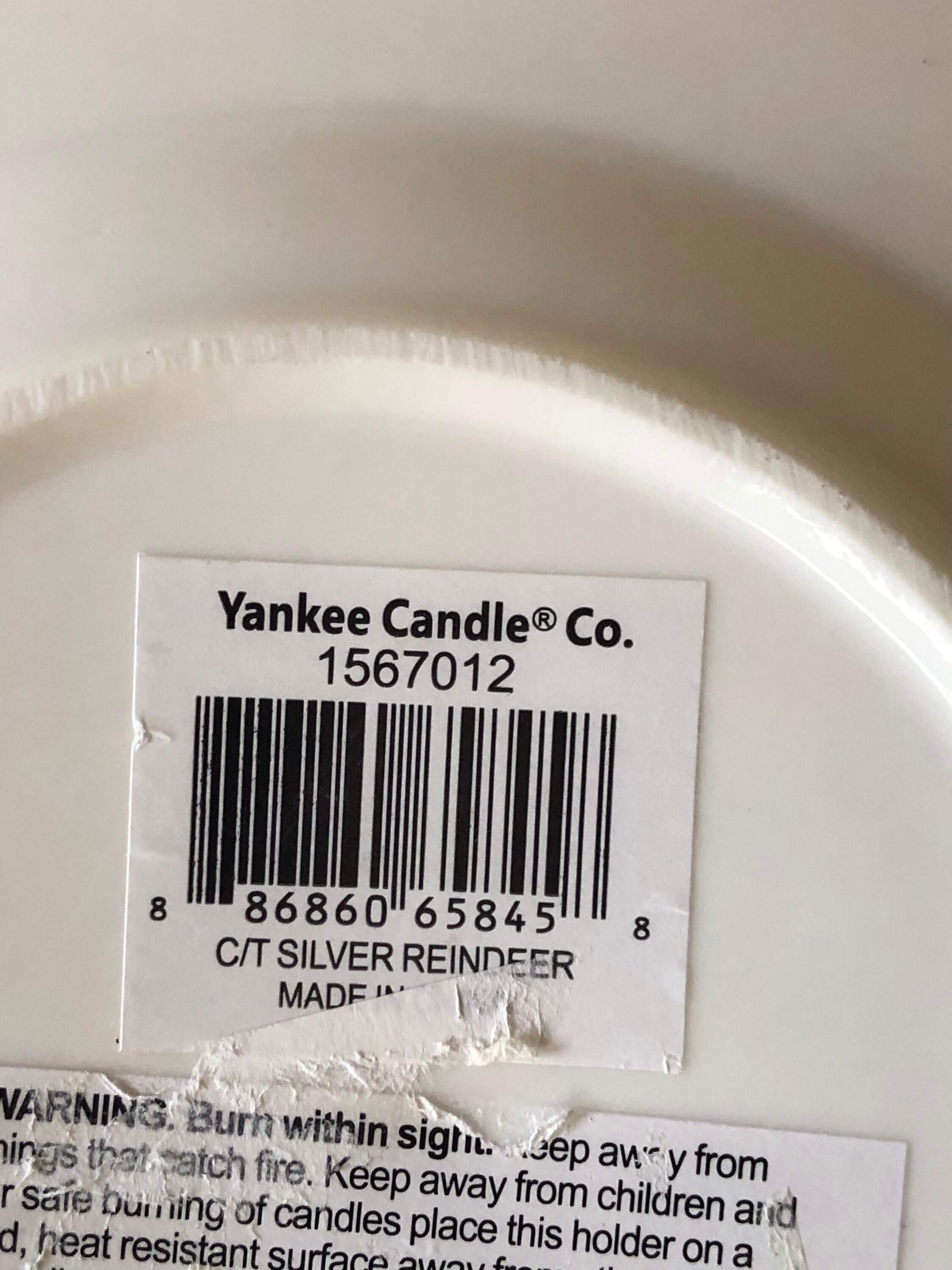 Yankee Candle Barcode
