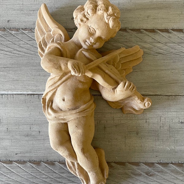 Cherub Wall Decor Etsy