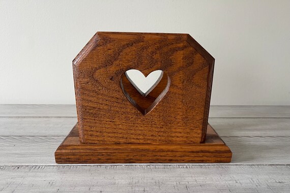 Heart napkin holder discount