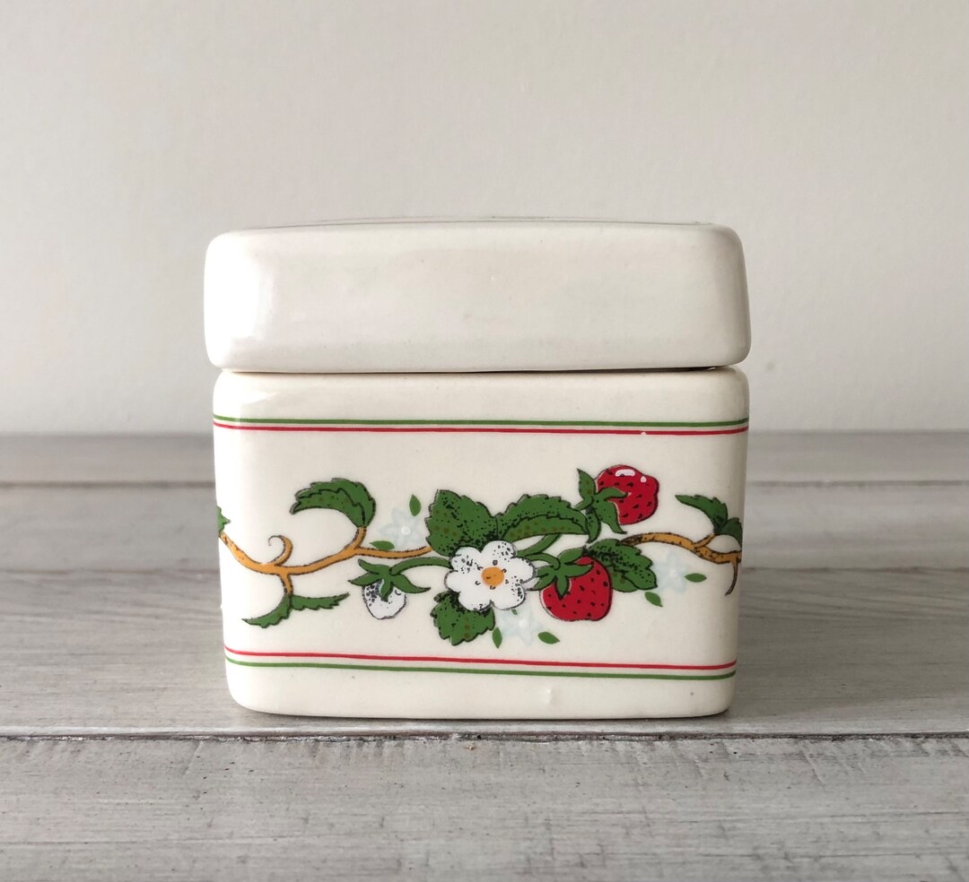Vintage Strawberry Candle Holder Vintage Strawberry Decor Etsy