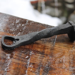 Hand Forged Bottle Opener Railroad Spike