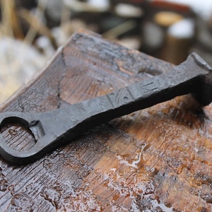 Hand Forged Bottle Opener Railroad Spike
