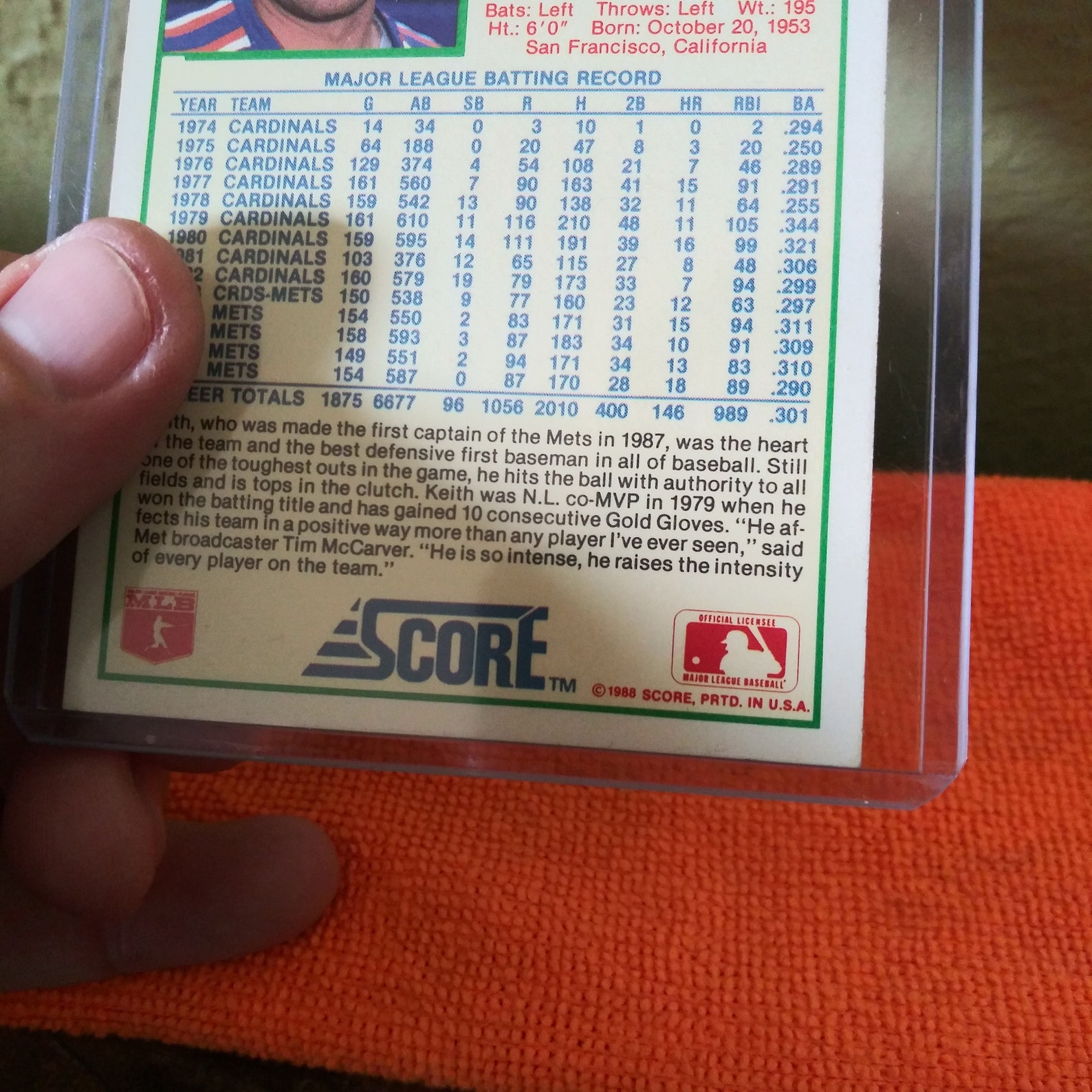 Valuable 1988 Score Baseball Cards - 878vyko