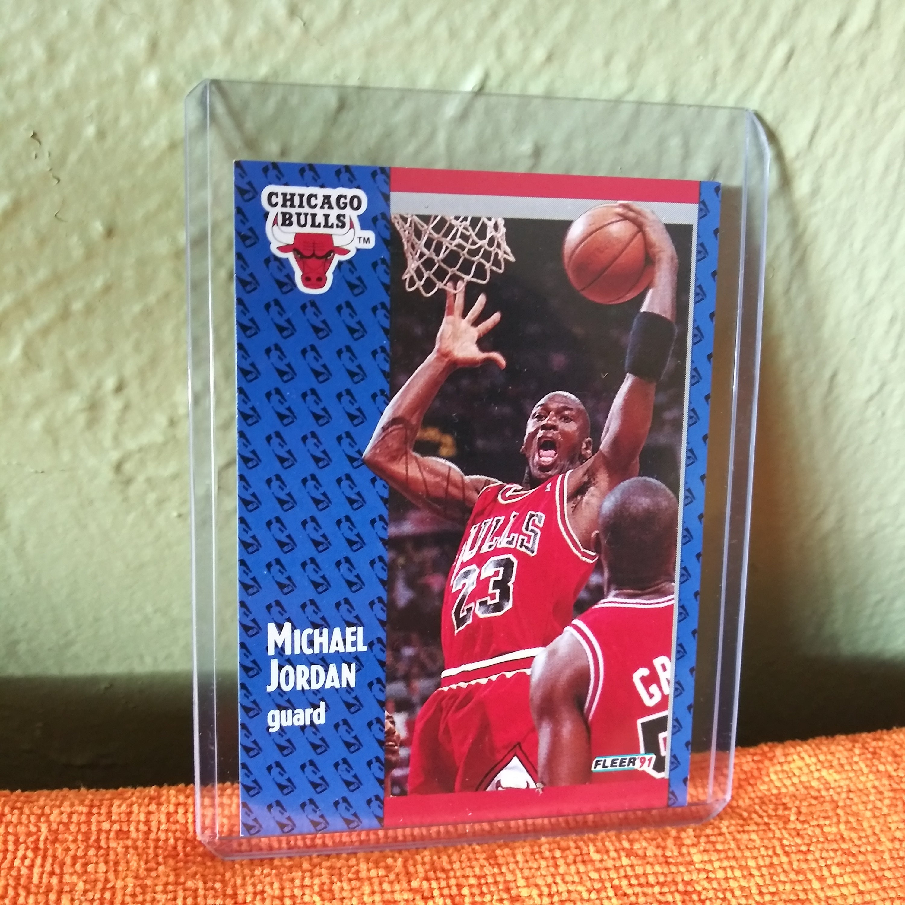 Rare 1991 Michael Jordan NBA Fleer Collector Card 29 Etsy