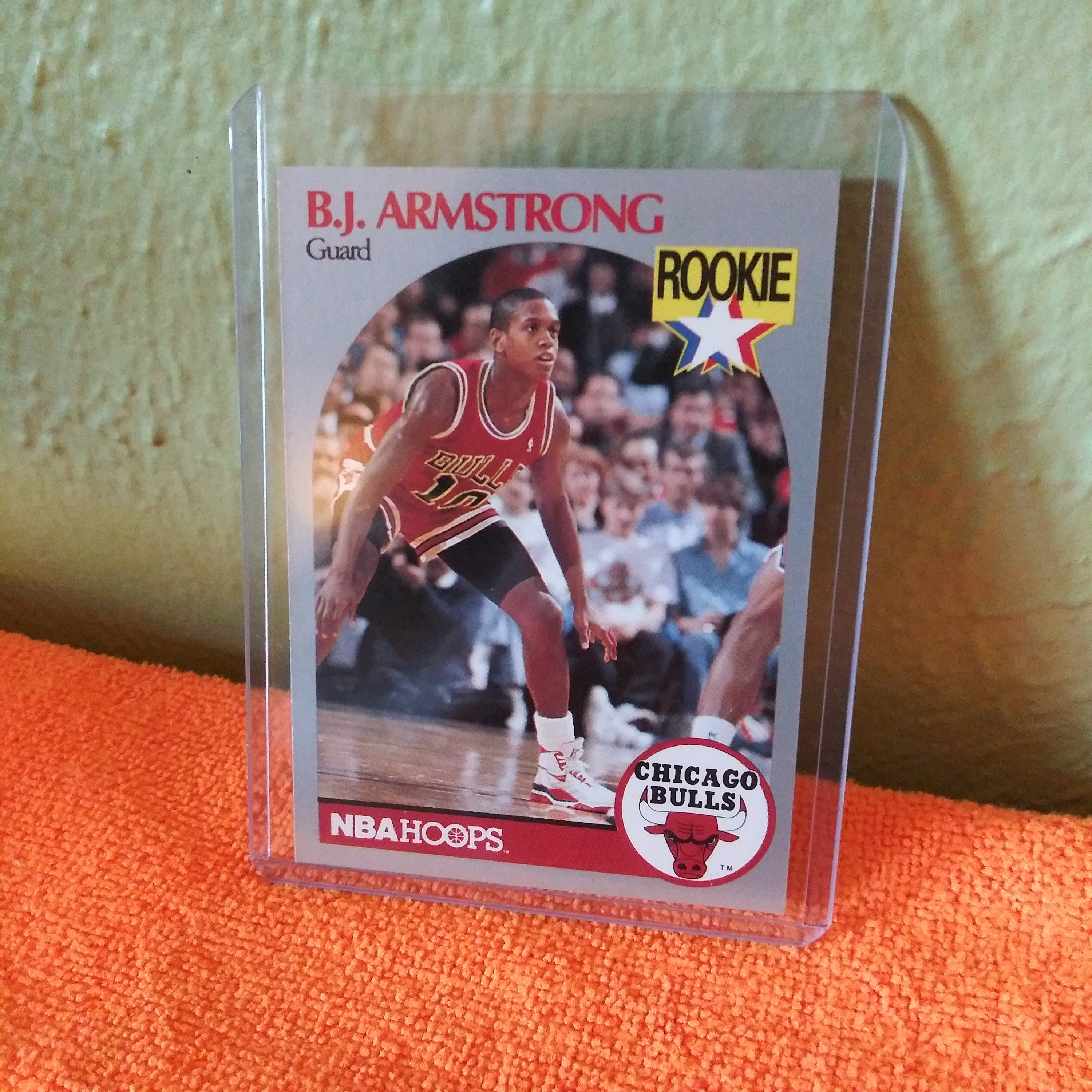 Rare 1990 B.J. Armstrong Rookie NBA Hoops Collector Card 60 | Etsy