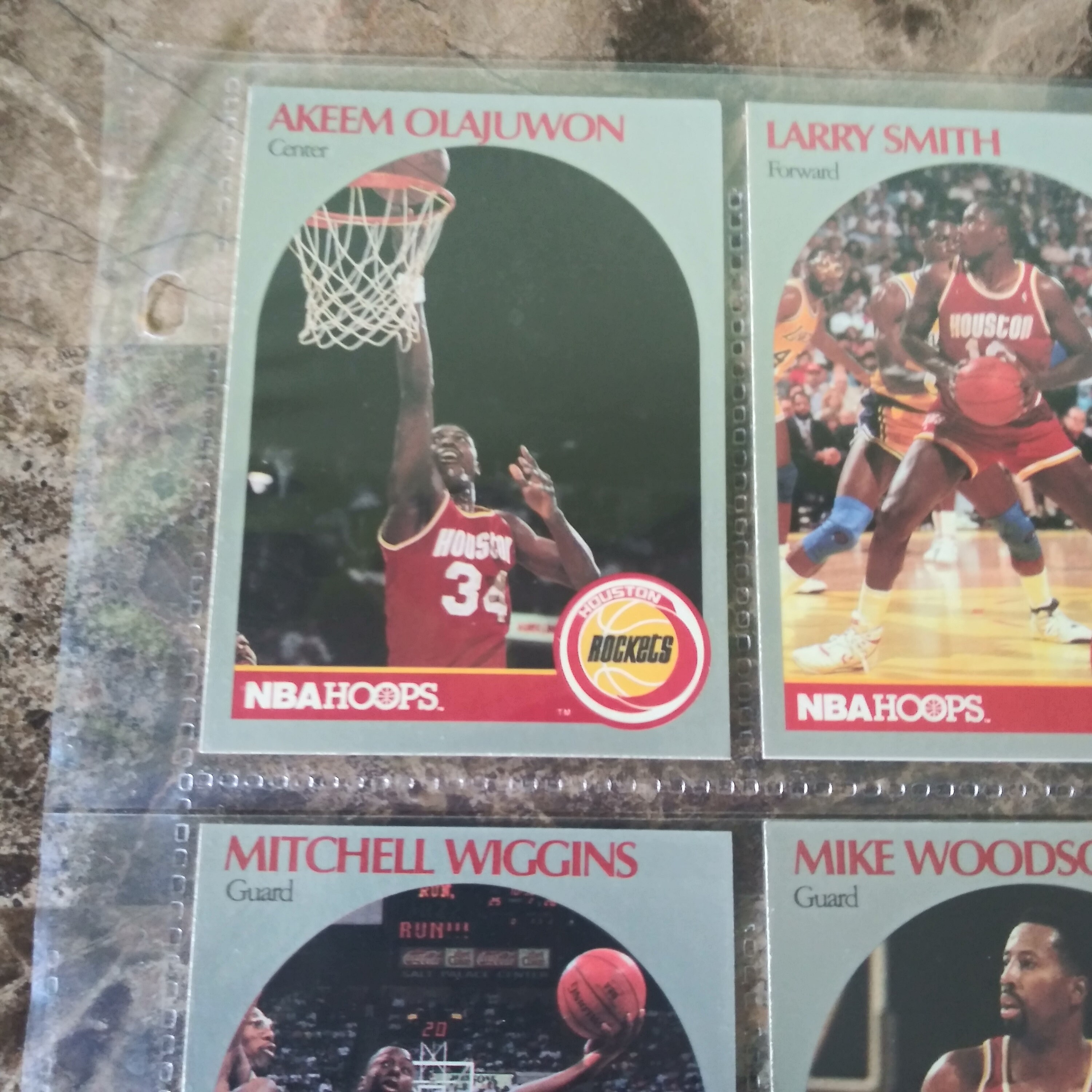 Rare 1990 NBA Hoops Basketball Collector 9Card Set Etsy