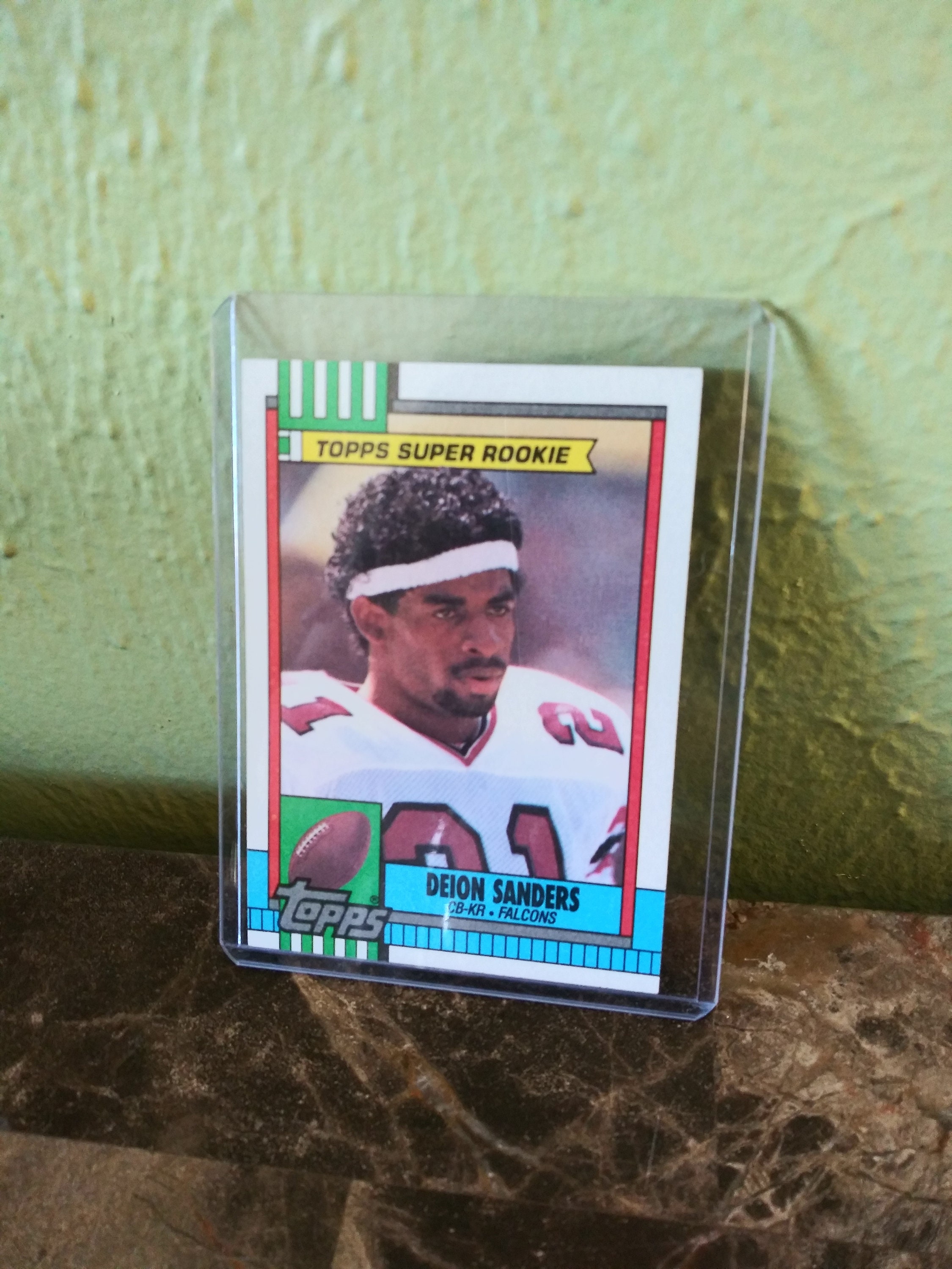 Rare Deion Sanders 1990 Topps Super Rookie Cards 469 Etsy